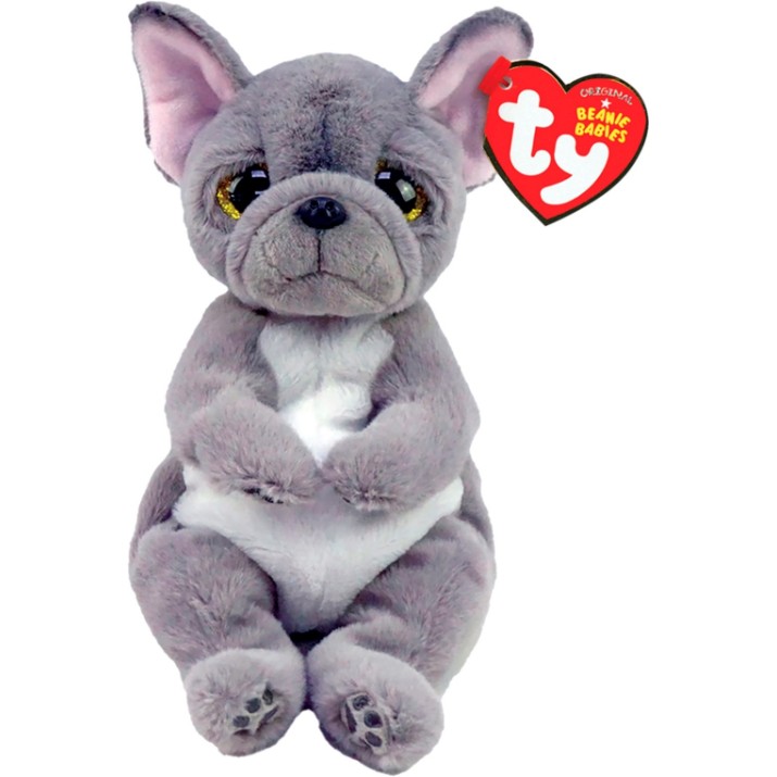 Jucărie de pluș Ty Wilfred Grey Dog (TY40596)