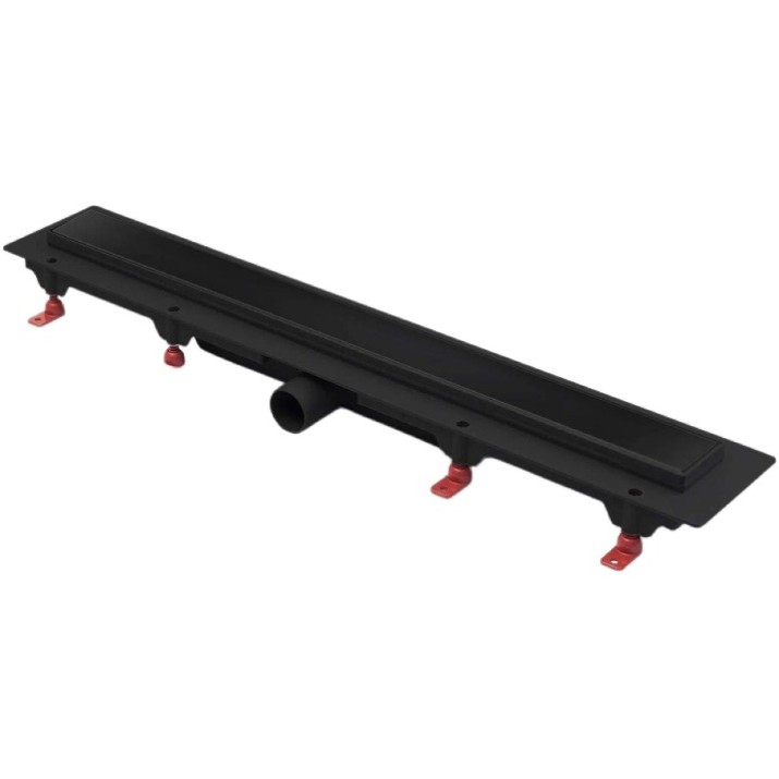Rigolă de duș Chudej Klasik 750x60mm Black (CH750KC)