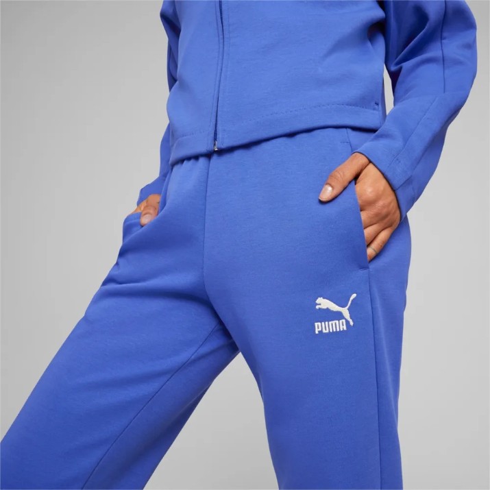 Pantaloni spotivi de dame Puma T7 High Waist Pants Royal Sapphire M