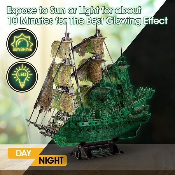 3D-puzzle CubicFun Flying Dutcaman (T4041h)