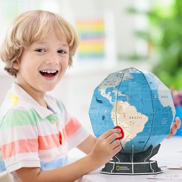3D-puzzle CubicFun Scratch Globe (DS1082h)