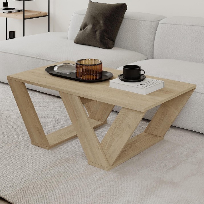 Măsuţă cafea Showdeko Pipra Oak
