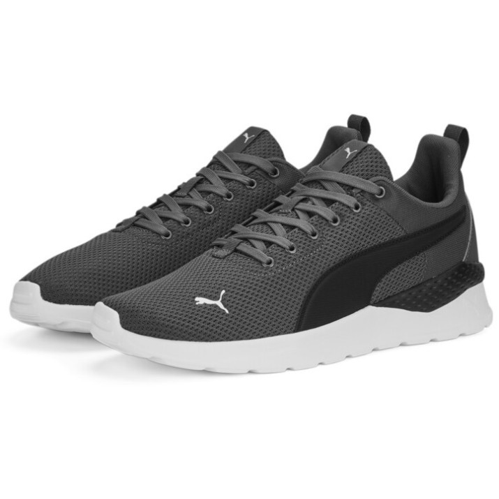 Adidași pentru bărbați Puma Anzarun Lite Shadow Gray/Puma Black/White 45