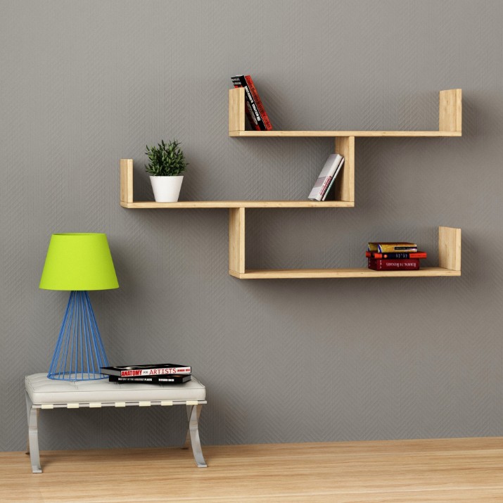 Raft de perete Showdeko Tibet Bookcase (M.KT.01.11043.17)