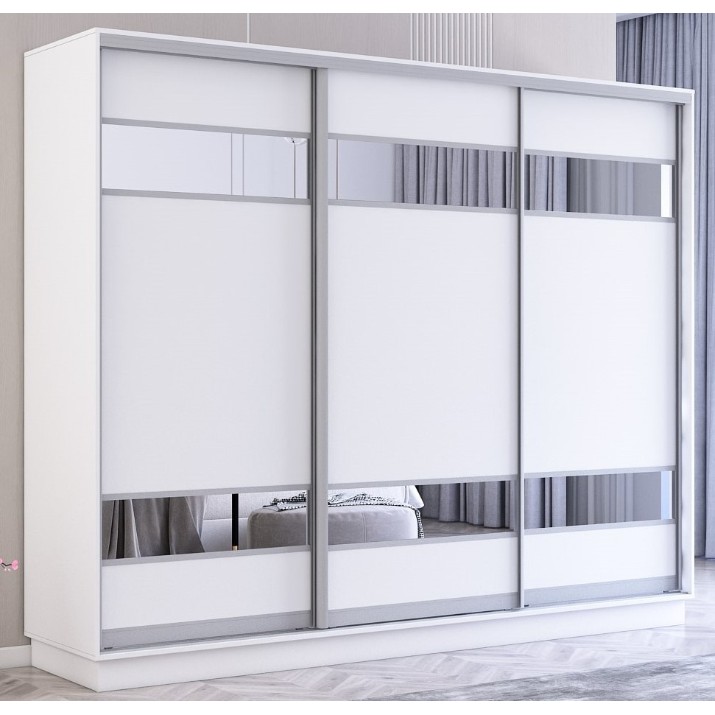 Шкаф-купе Mobildor-Lux Fox Mirror Elements 270x220 White (fox6415)