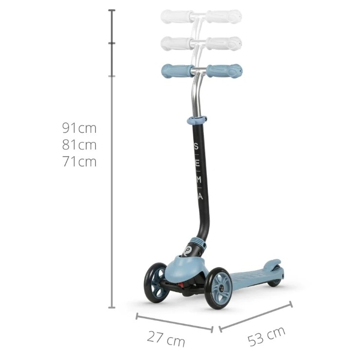 Trotinetă Qplay Sema Blue