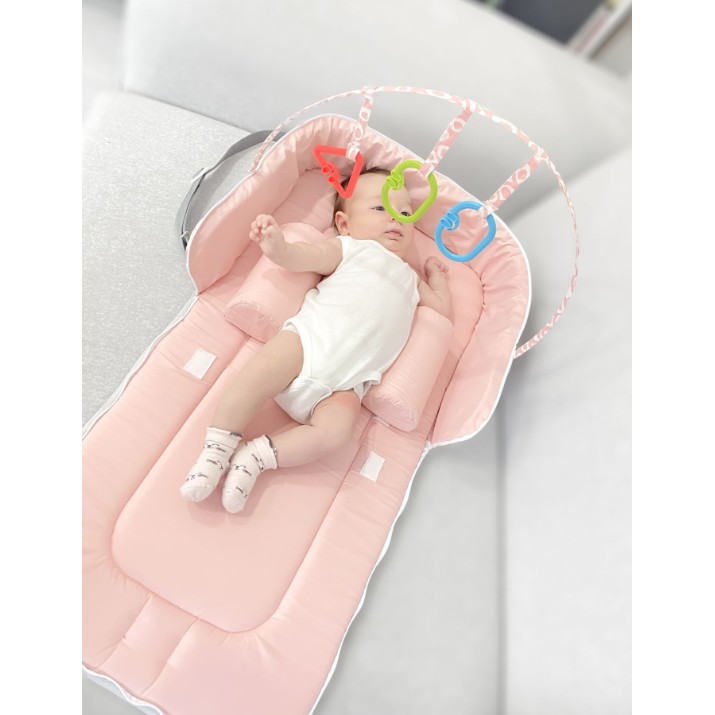 Geanta pentru mama BabyJem Pink (771)