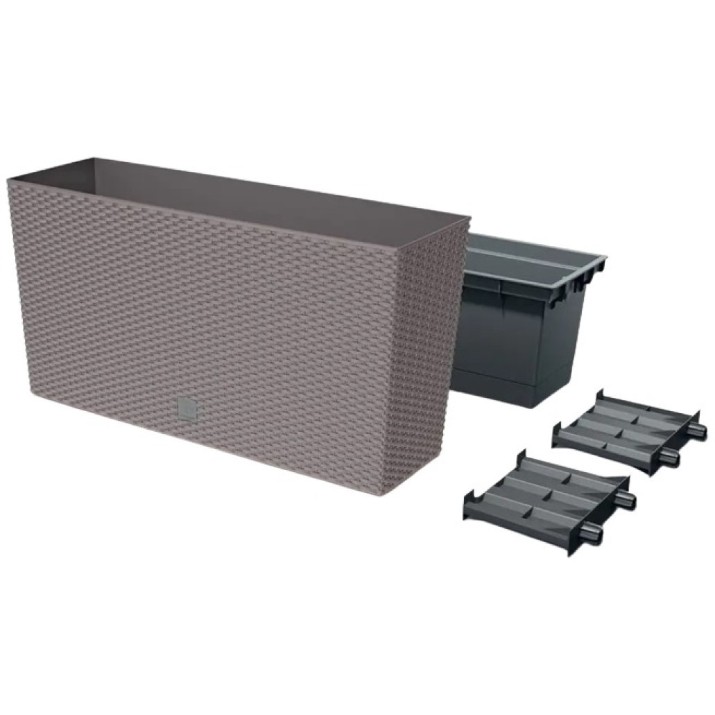Цветочный горшок Prosperplast Rato Case Middle DRC800M-7529U