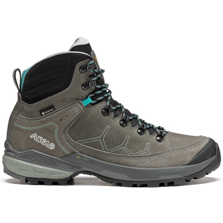 Ботинки женские Asolo Falcon Evo NBK GV Graphite/Aqua Green (A4006500.B118) 40 2/3