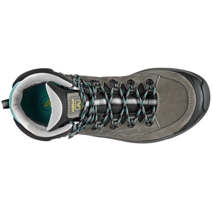 Ботинки женские Asolo Falcon Evo NBK GV Graphite/Aqua Green (A4006500.B118) 41 1/3