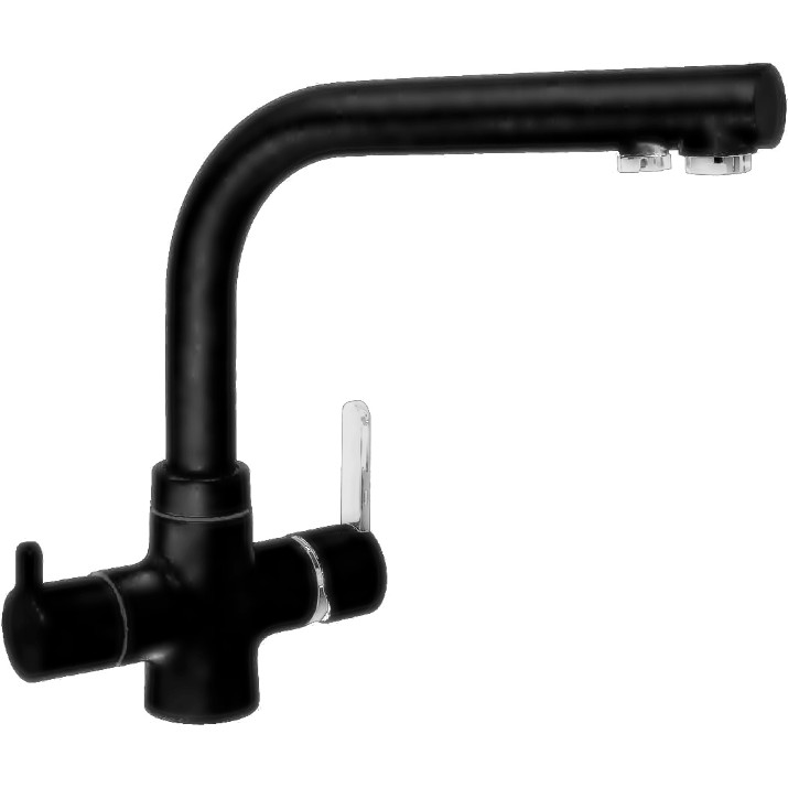 Смеситель для кухни Plados Flo65 UG70 Black Matt