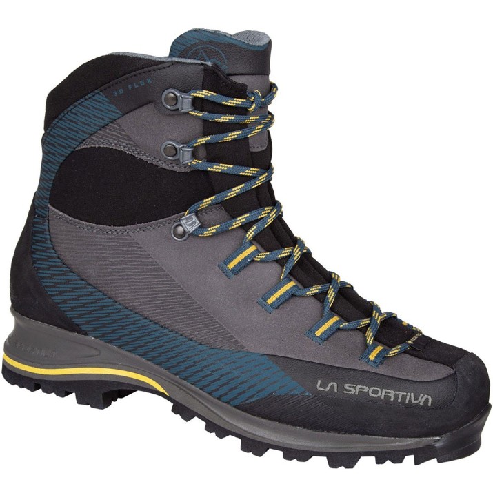 Bocanci pentru bărbați La Sportiva Trango Trek Leather GTX Carbon/Alpine, s.45 