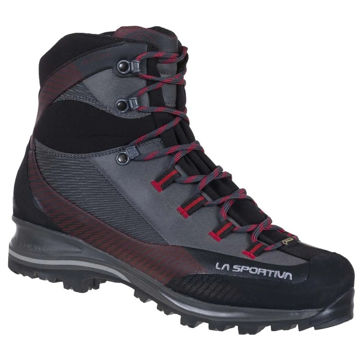 Bocanci pentru bărbați La Sportiva Trango Trk Leather GTX Carbon/Chili, s.42 1/2