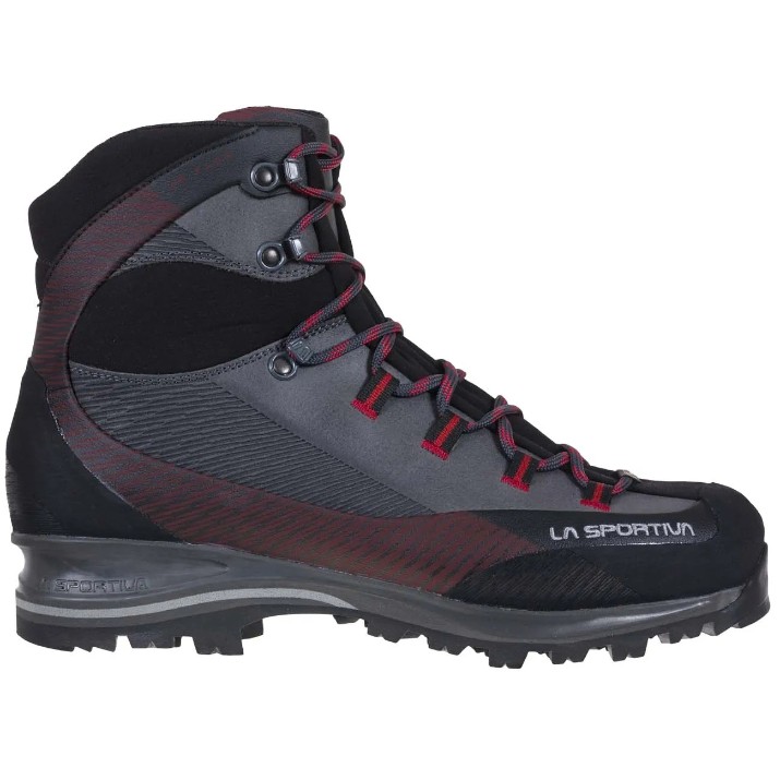 Bocanci pentru bărbați La Sportiva Trango Trk Leather GTX Carbon/Chili, s.42 1/2