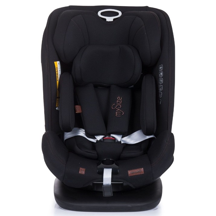 Детское автокресло Chipolino My Size Isofix I-size 360 STKMS02201RA Black