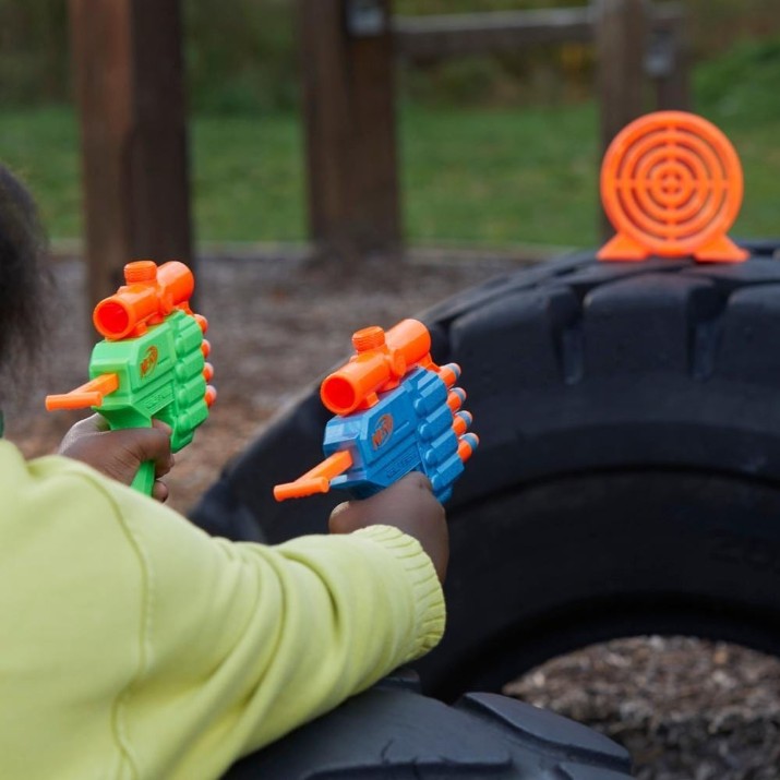 Set blaster Hasbro Nerf Elite 2.0 Face Off Target Set (F8273)