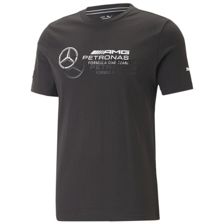 Мужская футболка Puma Mapf1 Logo Tee Puma Black S (53848201)