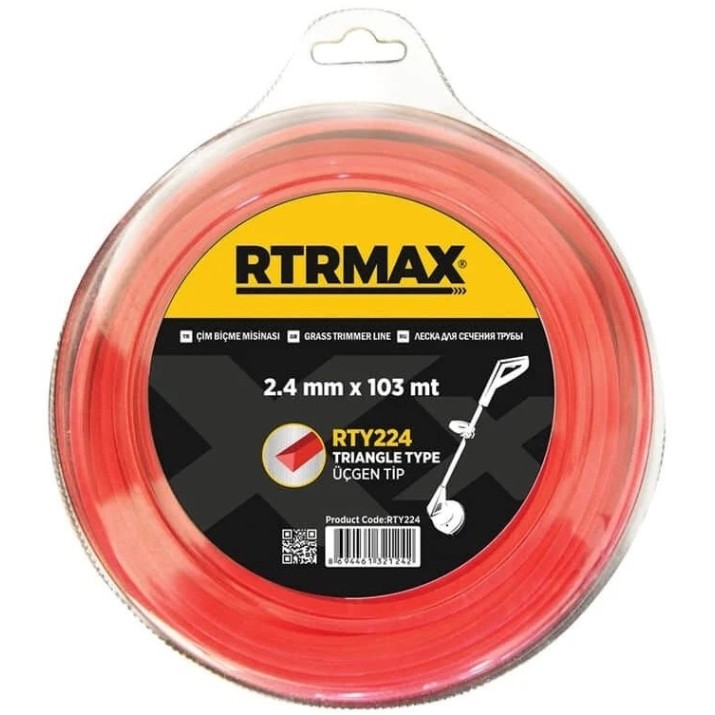 Леска для триммера RTRMAX RTY224