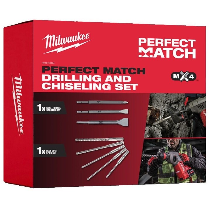 Set de burghie Milwaukee 4932492654