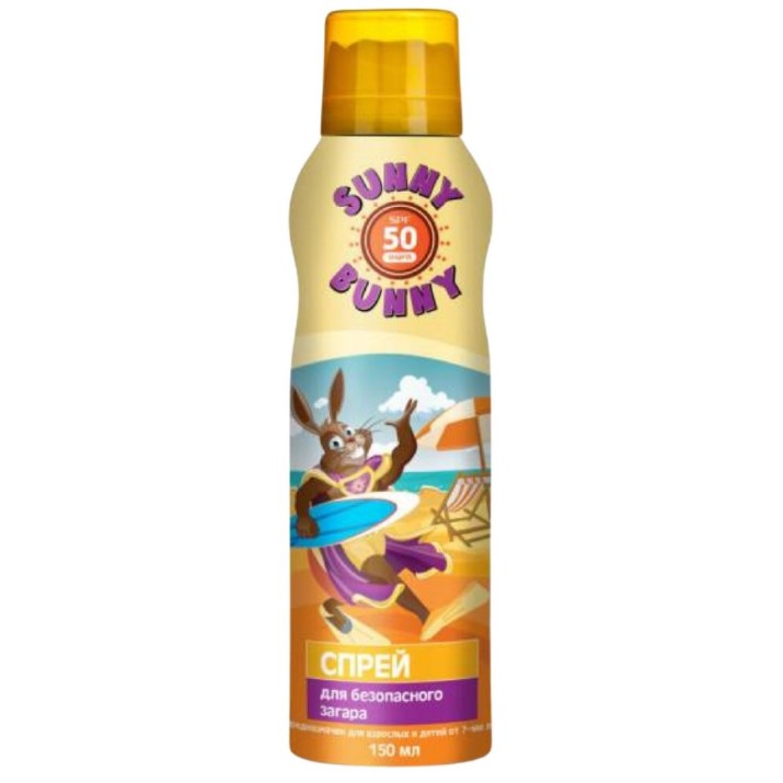 Солнцезащитный спрей Sunny Bunny SPF50 150ml
