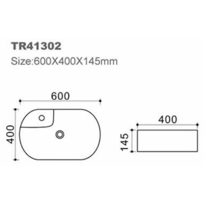 Умывальник Cerano TR41302