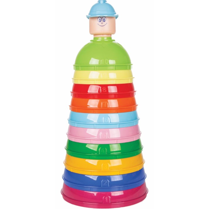 Piramida Pilsan Educational Colorful Cups (03-264)
