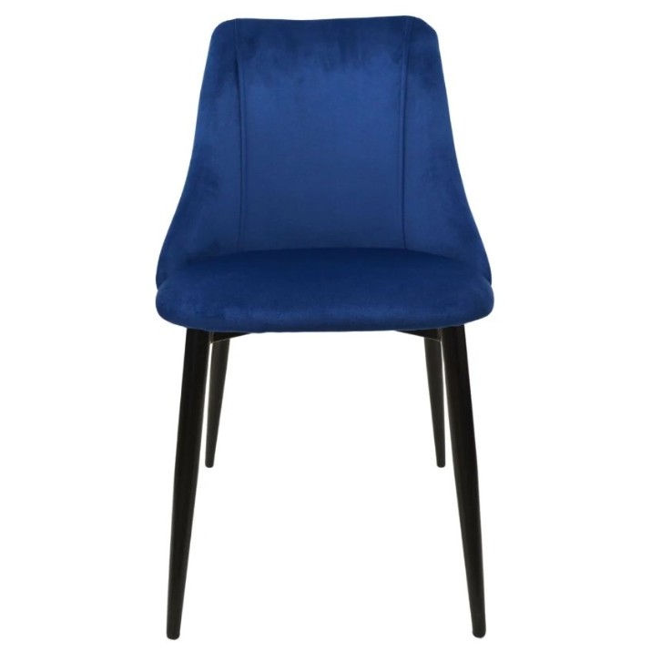 Стул Deco Ari Dark Blue+Black Legs HLR64