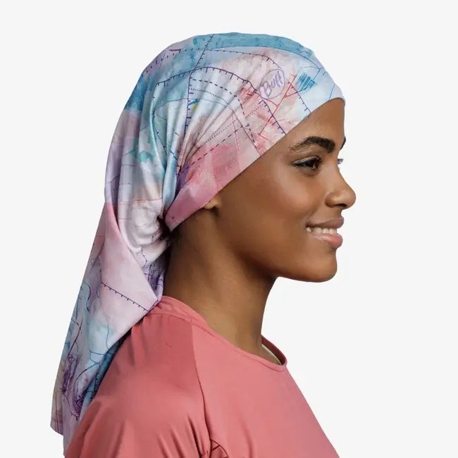 Мультифункциональная повязка Buff CoolNet UV Pink Campast