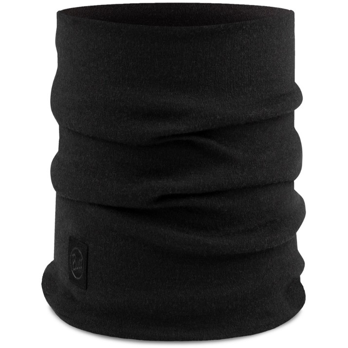 Мультифункциональная повязка Buff Merino Heavyweight Neckwarmer Black