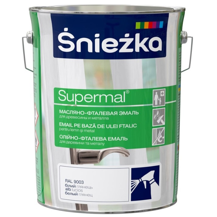 Smalț Sniezka Supermal F500 2.5L
