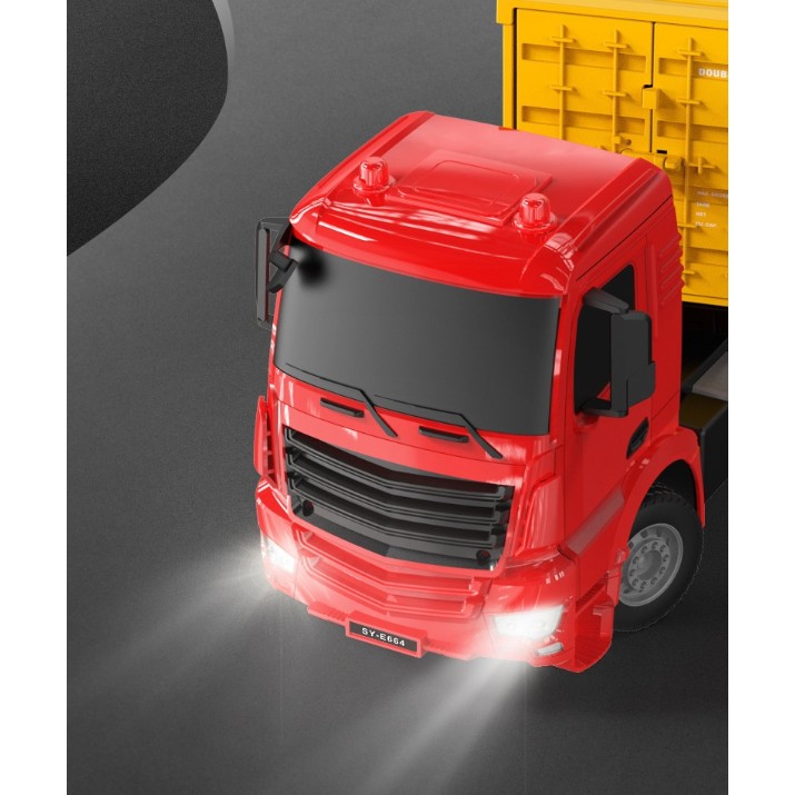 Радиоуправляемая игрушка Jamara Mercedes-Benz Arocs с экскаватором Double Eagle (663-003)