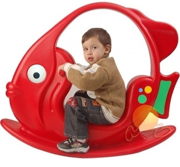 Balansoare copii Pilsan Rocking Fish Red (06-151)