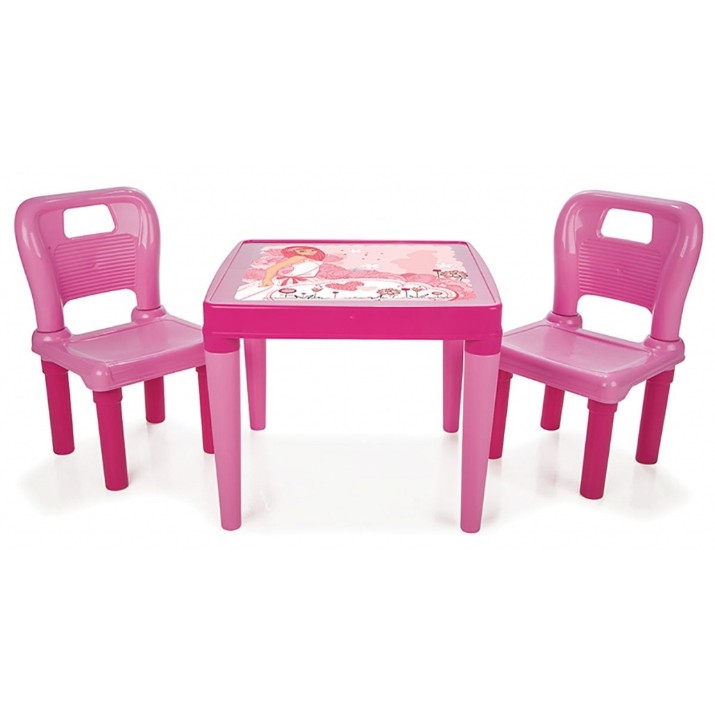 Детский столик со стульями Pilsan Nina Pink (03-414)