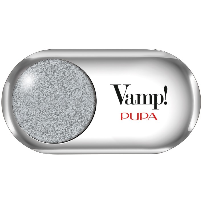 Тени для век Pupa Vamp! Eyeshadow Pure Silver Metallic