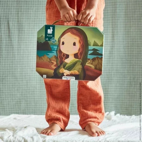 Puzzle Janod 100 Inspirat De Leonardo Da Vinci J02579