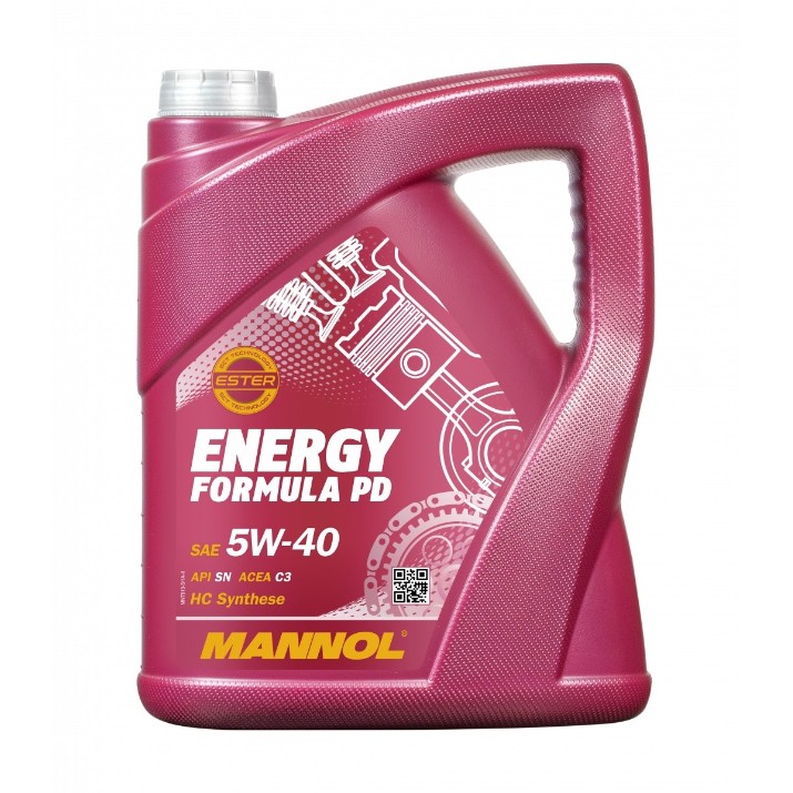 Моторное масло Mannol Energy Formula PD 5W-40 7913 5L
