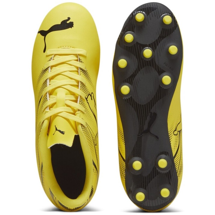 Футбольные бутсы Puma Attacanto Fg/Ag Yellow Blaze/Puma Black 44.5
