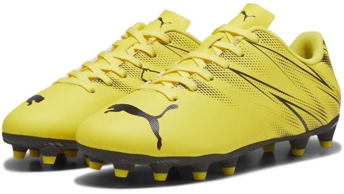 Ghete pentru fotbal Puma Attacanto Fg/Ag Yellow Blaze/Puma Black 45