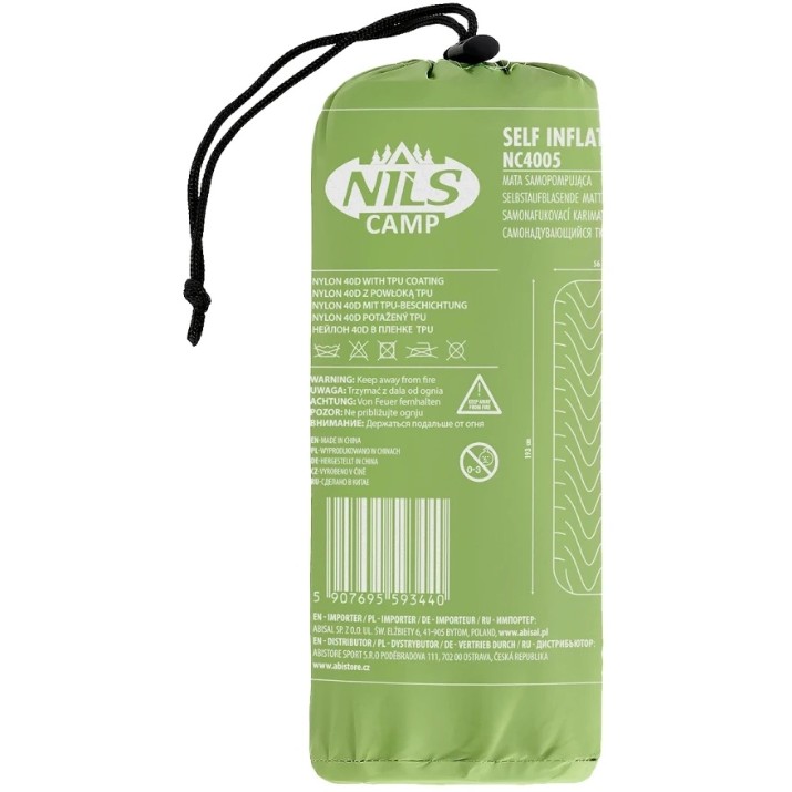 Saltea camping Nils NC4005 Green