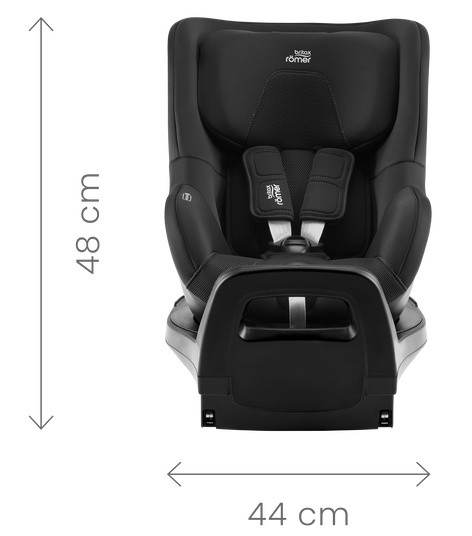 Scaun auto pentru copii Britax-Romer Dualfix Pro M Space Black
