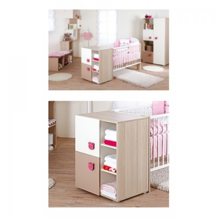 Детский комод Albero Mio Megi Buzka Pink K