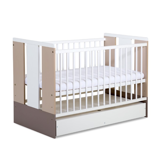 Кроватка Albero Mio Paula Latte Drawer