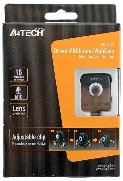 Вебкамера A4Tech PK-836F