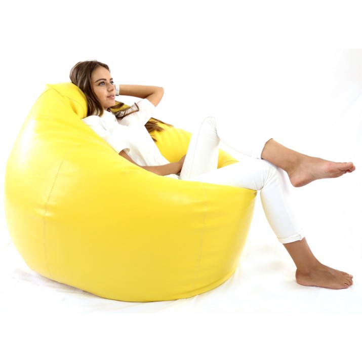 Кресло-мешок Because Clasic Yellow XL