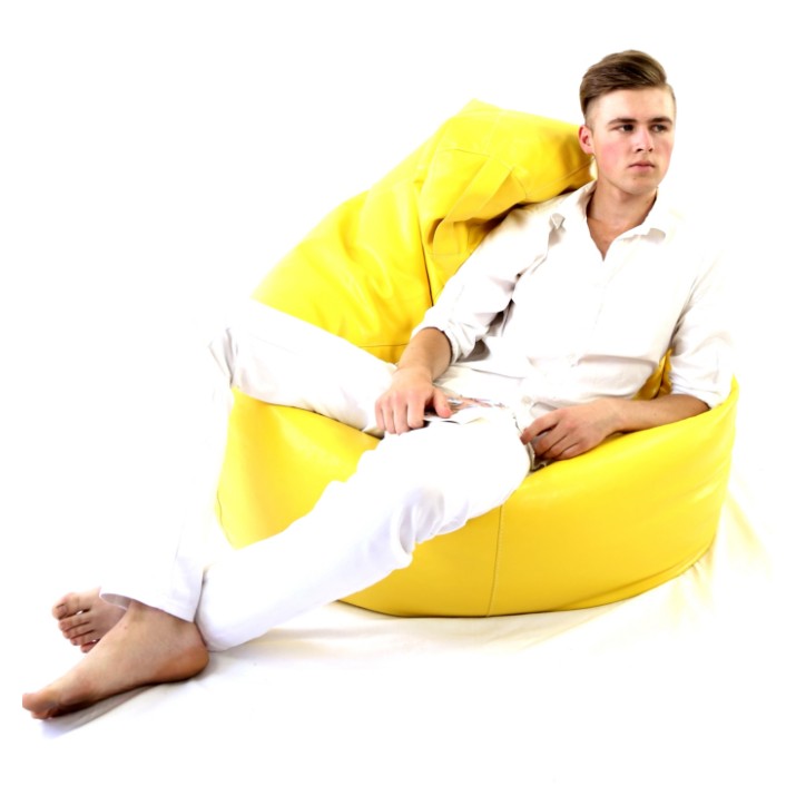 Кресло-мешок Because Clasic Yellow XXL