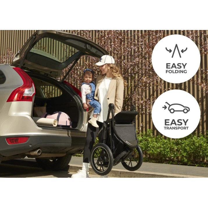 Carucior Kinderkraft Helsi Dust Grey (KSHELS00GRY0000)