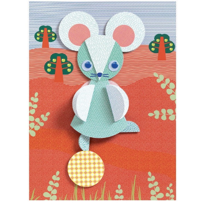 Set de decorare Djeco Collage DJ09056