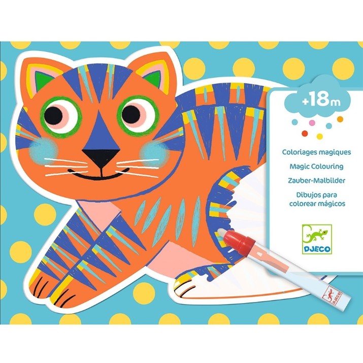 Carte de colorat pentru copii Djeco DJ09068