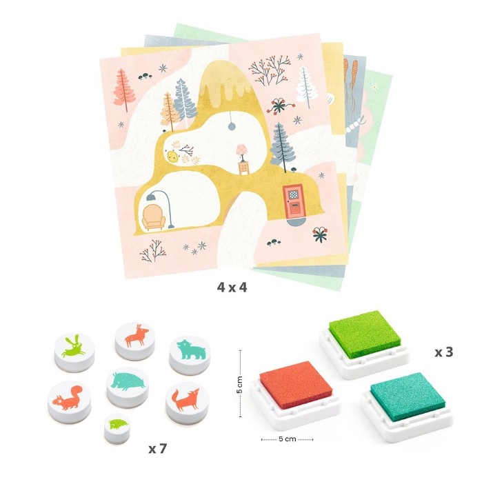 Set de decorare Djeco Out and About DJ09953