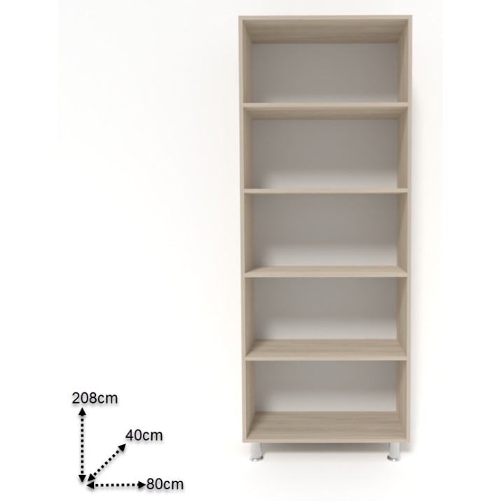 Шкаф Smartex N4 80x40x208cm Дуб Светлый